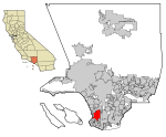 LA County Incorporated Areas Torrance highlighted